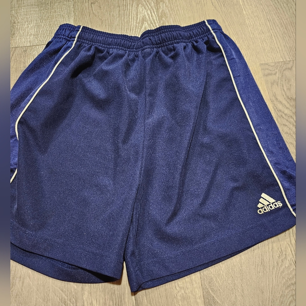 Adidas Shorts Sz L Navy